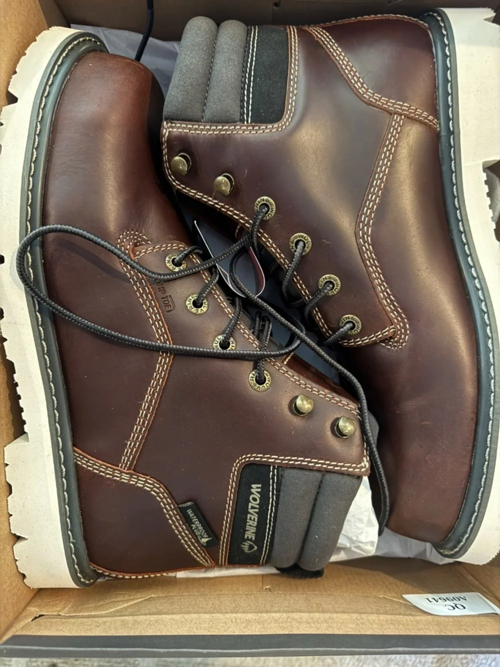 Wolverine work boots composite toe size 11